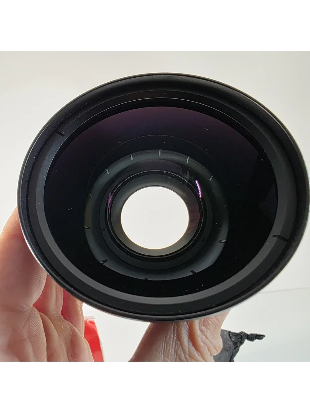 Canon Wide Converter WC-DC58N 0.7x Wide Angle Auxiliary Lens w/Box & Bag